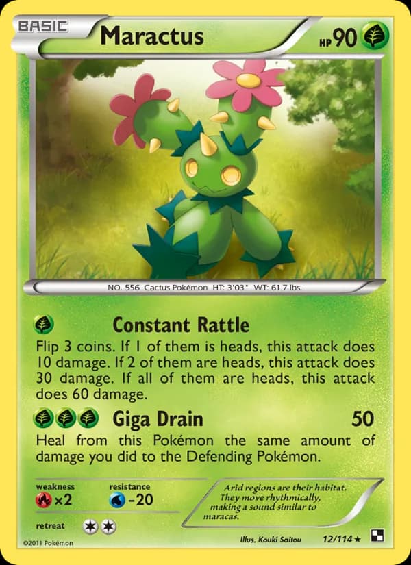 Maractus — Black & White, Rare