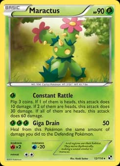 Maractus — Black & White — Rare