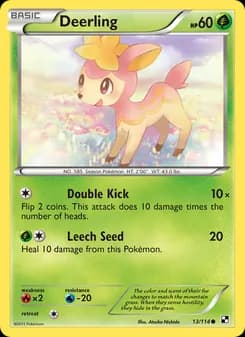 Deerling — Black & White — Common