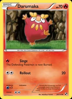 Darumaka — Black & White — Uncommon