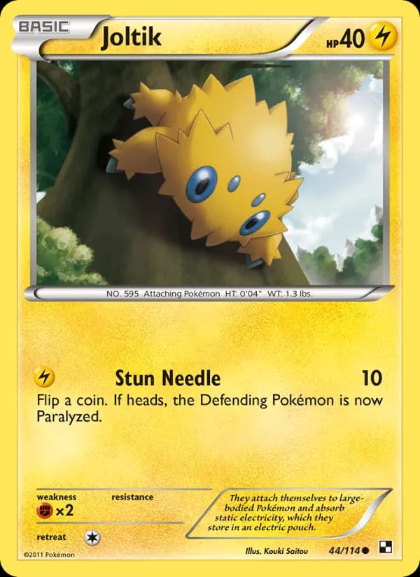 Joltik — Black & White, Common