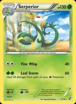 Serperior — Black & White — Rare