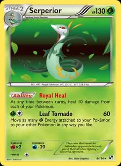Serperior — Black & White — Rare