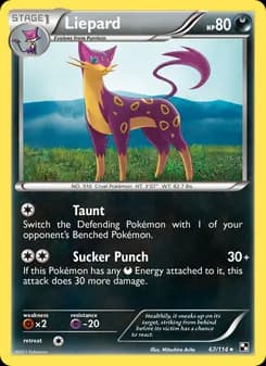 Liepard — Black & White — Rare