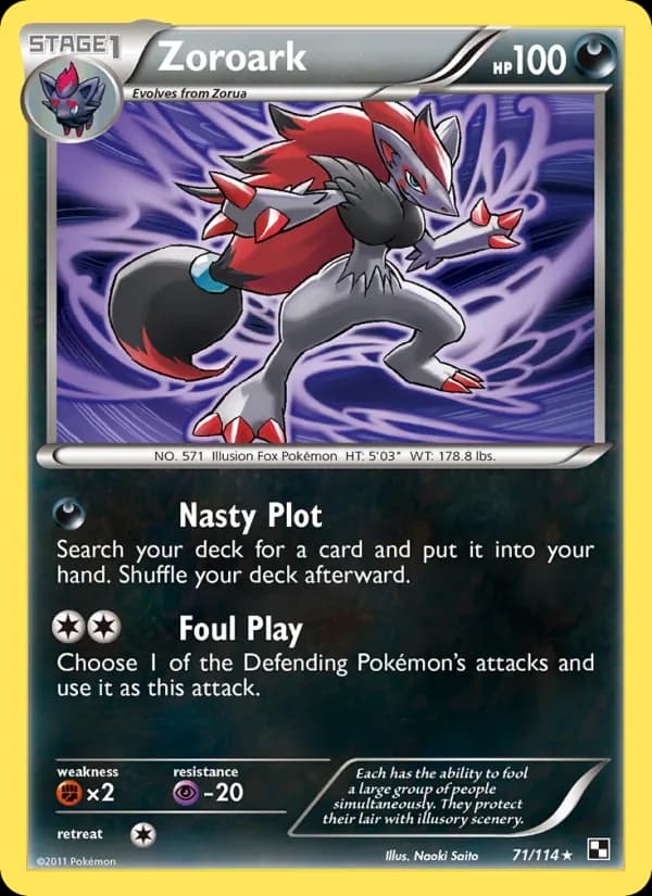 Zoroark — Black & White, Rare