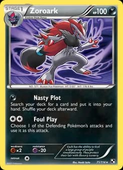 Zoroark — Black & White — Rare