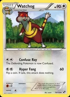Watchog — Black & White — Uncommon