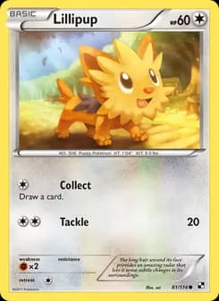 Lillipup — Black & White — Common