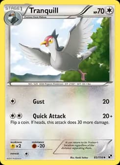 Tranquill — Black & White — Uncommon