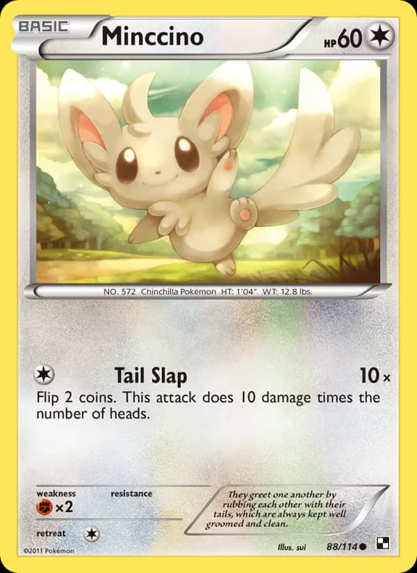 Minccino — Black & White, Common
