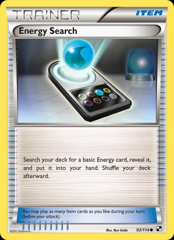Energy Search — Black & White, Common