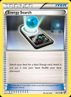 Energy Search — Black & White — Common