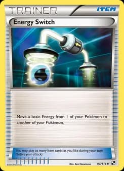 Energy Switch — Black & White — Uncommon