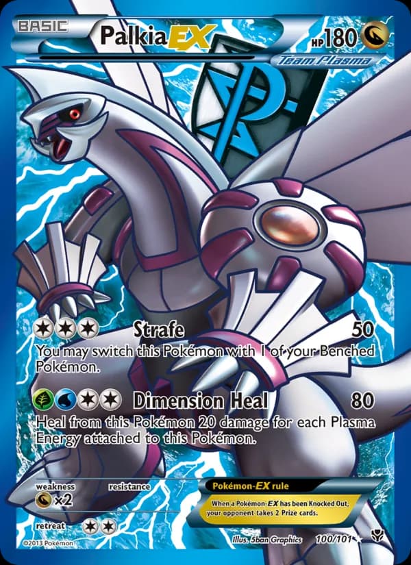 Palkia-EX — Plasma Blast, Ultra Rare