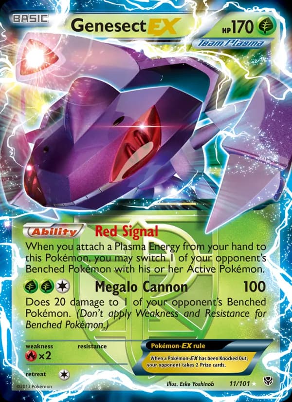 Genesect-EX — Plasma Blast, Rare