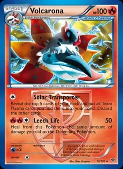 Volcarona — Plasma Blast — Rare