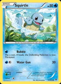 Squirtle — Plasma Blast — Common