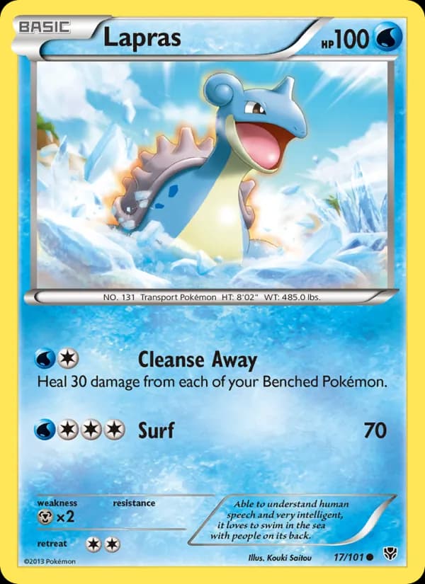 Lapras — Plasma Blast, Common