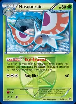 Masquerain — Plasma Blast — Rare
