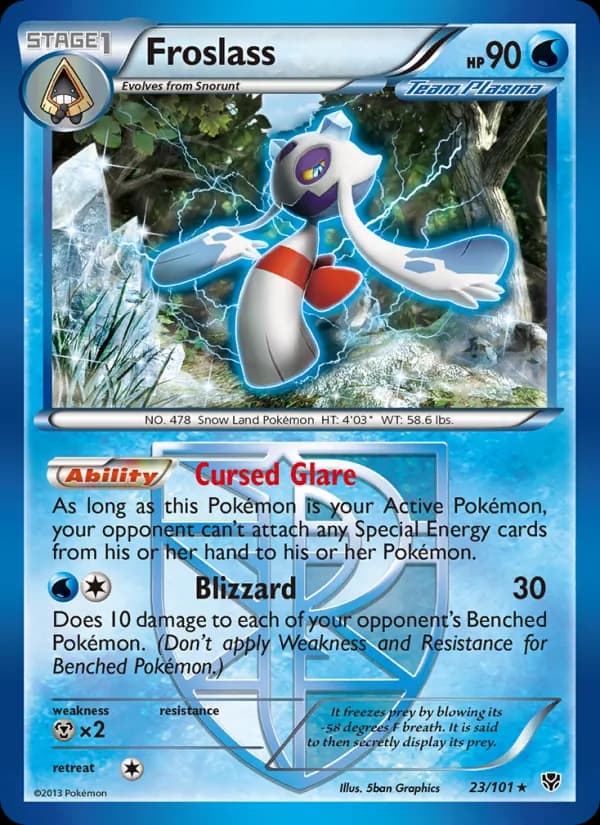 Froslass — Plasma Blast, Rare
