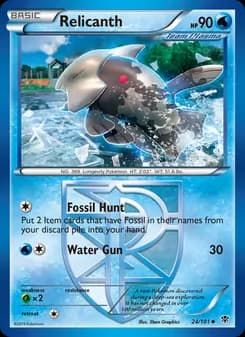 Relicanth — Plasma Blast — Uncommon