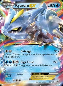 Kyurem-EX — Plasma Blast — Rare