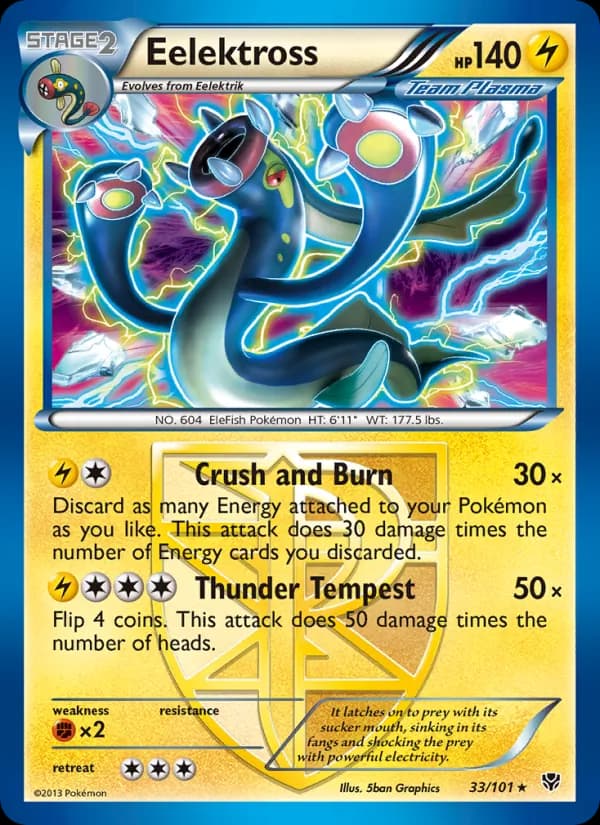 Eelektross — Plasma Blast, Rare
