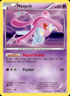 Mesprit — Plasma Blast — Rare