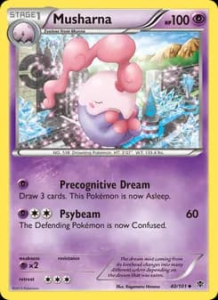 Musharna — Plasma Blast — Uncommon