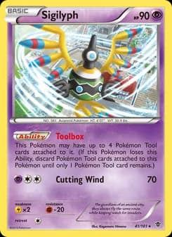 Sigilyph — Plasma Blast — Rare