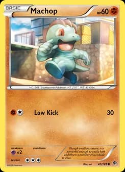 Machop — Plasma Blast — Common