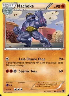 Machoke — Plasma Blast — Uncommon