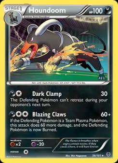 Houndoom — Plasma Blast — Rare