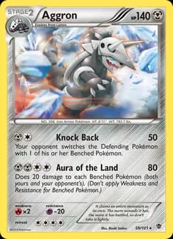 Aggron — Plasma Blast — Rare