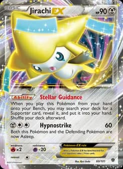 Jirachi-EX — Plasma Blast — Rare
