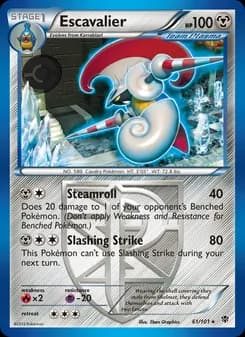 Escavalier — Plasma Blast — Rare
