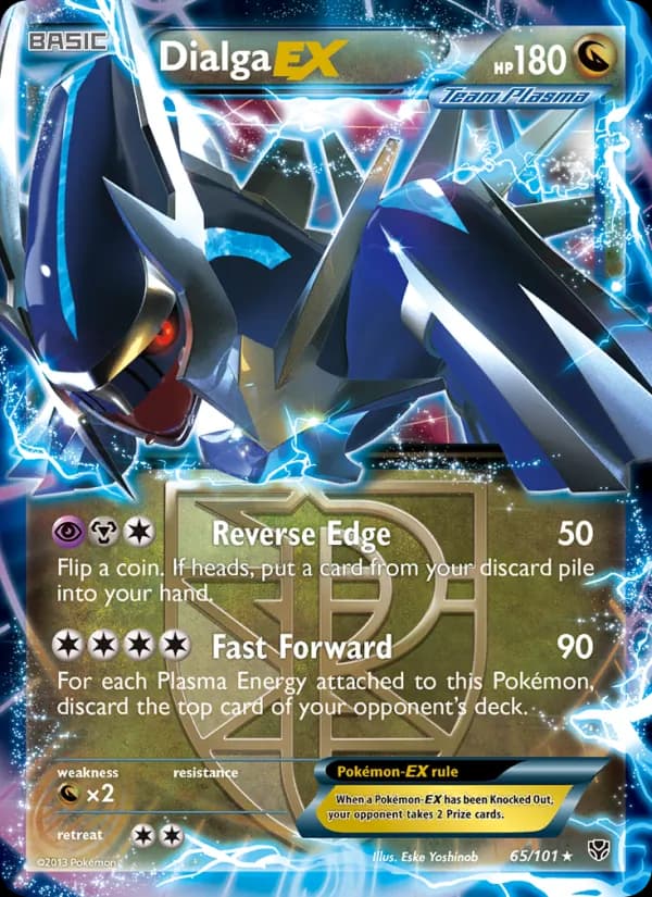 Dialga-EX — Plasma Blast, Rare