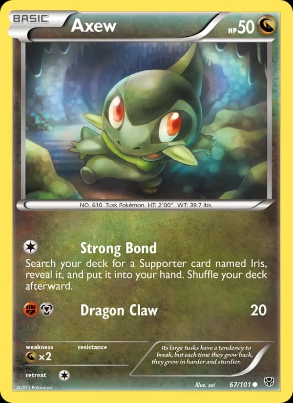 Axew — Plasma Blast, Common