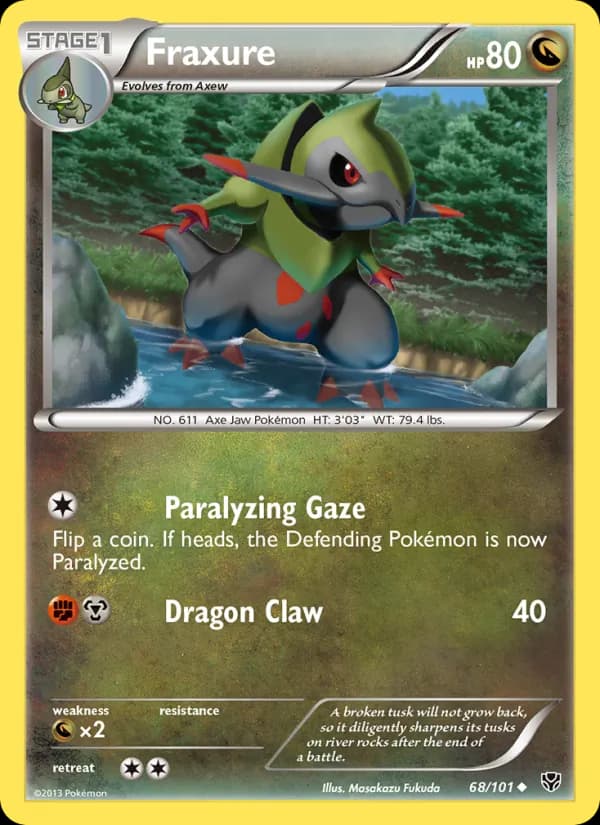 Fraxure — Plasma Blast, Uncommon