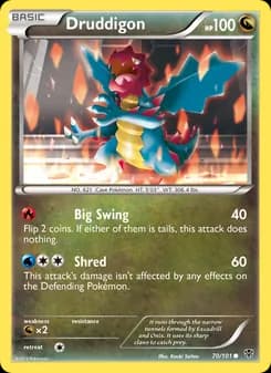 Druddigon — Plasma Blast — Common