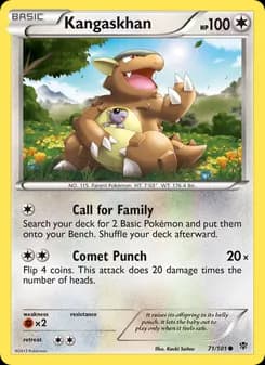 Kangaskhan — Plasma Blast — Common