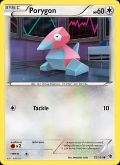Porygon — Plasma Blast — Common