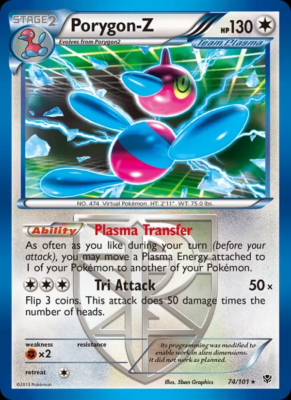 Porygon-Z — Plasma Blast, Rare