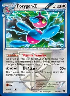 Porygon-Z — Plasma Blast — Rare