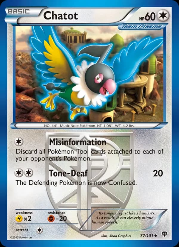 Chatot — Plasma Blast, Uncommon