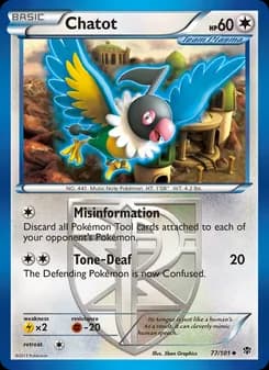 Chatot — Plasma Blast — Uncommon