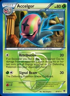 Accelgor — Plasma Blast — Rare