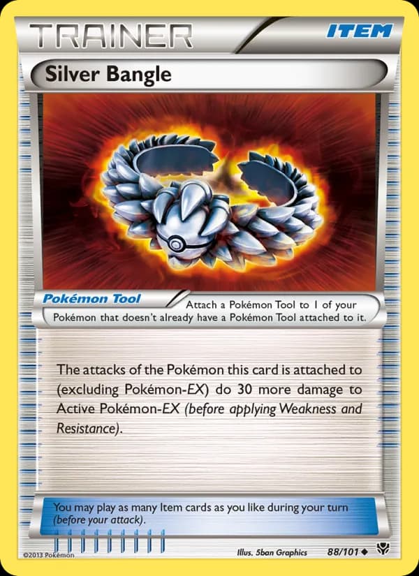 Silver Bangle — Plasma Blast, Uncommon