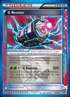 G Booster — Plasma Blast — Rare