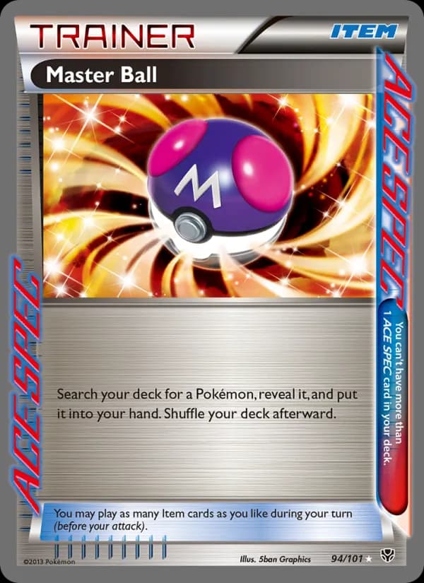 Master Ball — Plasma Blast, Rare